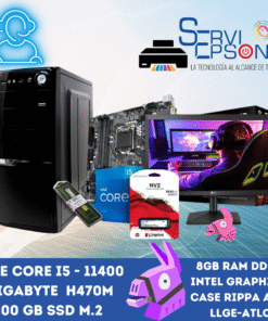 INTE CORE I5 - 11400 GIGABYTE  H470M 500 GB SSD M.2